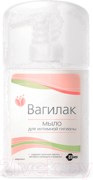 Изображение товара Мыло жидкое для интимной гигиены Вагилак С экстрактом календулы и ромашки (250мл)