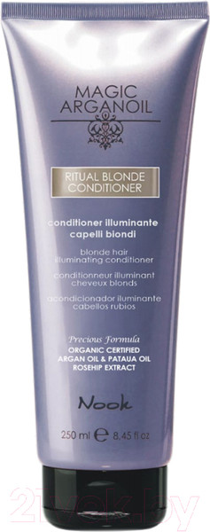 Изображение товара Тонирующий кондиционер для волос Nook Magic Arganoil Ritual Blonde Conditioner (250мл)