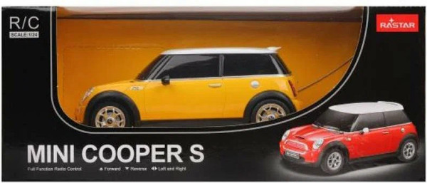 Изображение товара Радиоуправляемая игрушка Rastar Mini Cooper / 15000Y (желтый)