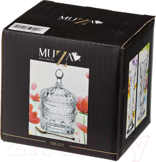 Изображение товара Икорница Lefard Muza / 355-211 (с ложкой)