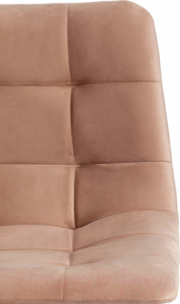 Изображение товара Стул барный Tetchair Chilly 50x44x104 (ткань/металл, бежевый/черный)