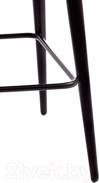 Изображение товара Стул барный Tetchair Chilly 50x44x104 (ткань/металл, коралловый/черный)