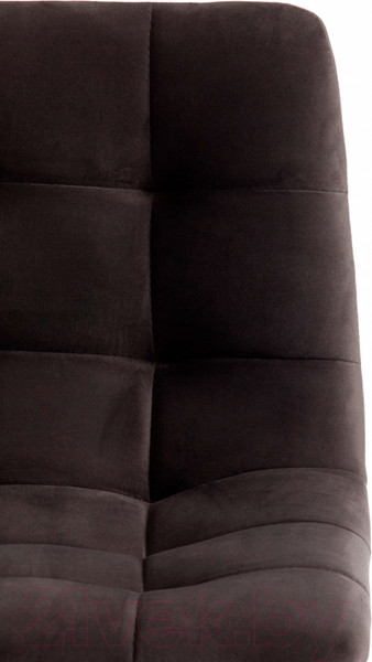 Изображение товара Стул барный Tetchair Chilly ткань/металл 50x44x104 (темно-серый/черный)