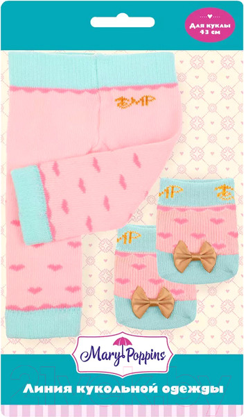 Изображение товара Аксессуар для куклы Mary Poppins Мэри Легинсы и носочки / 452174