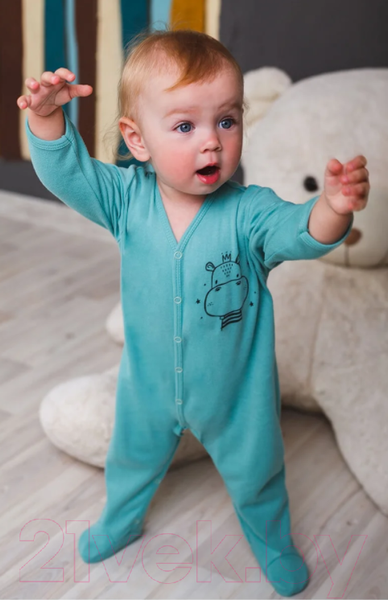 Изображение товара Комбинезон для малышей Rant Twin Boo (Ocean Green, р.56)