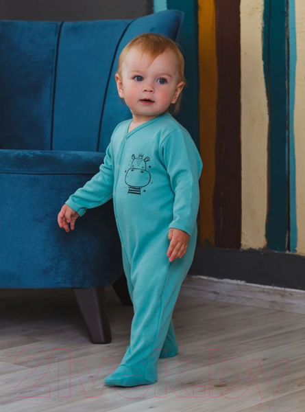 Изображение товара Комбинезон для малышей Rant Twin Boo (Ocean Green, р.56)