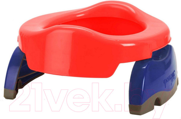 Изображение товара Дорожный горшок Potette Plus 23011DMR (красный/голубой)