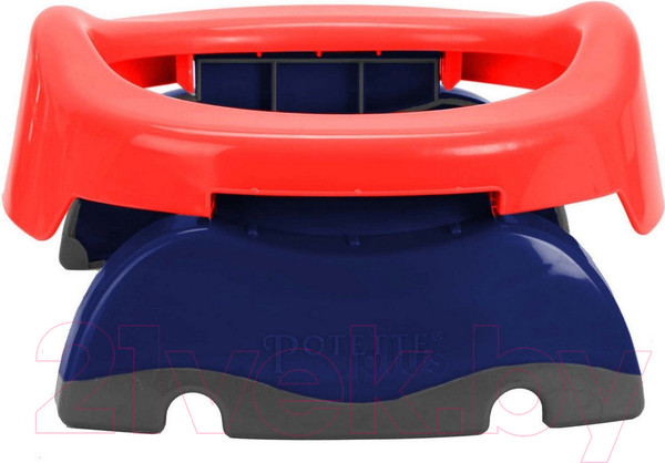 Изображение товара Дорожный горшок Potette Plus 23011DMR (красный/голубой)