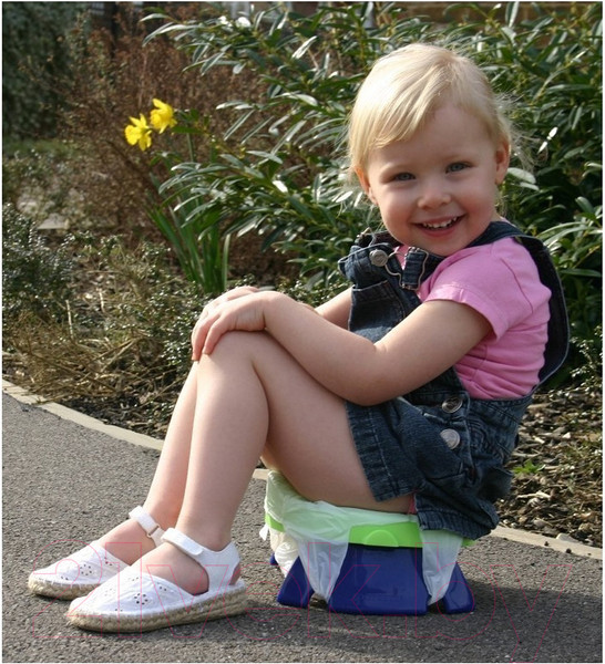 Изображение товара Дорожный горшок Potette Plus 23011DMR (красный/голубой)