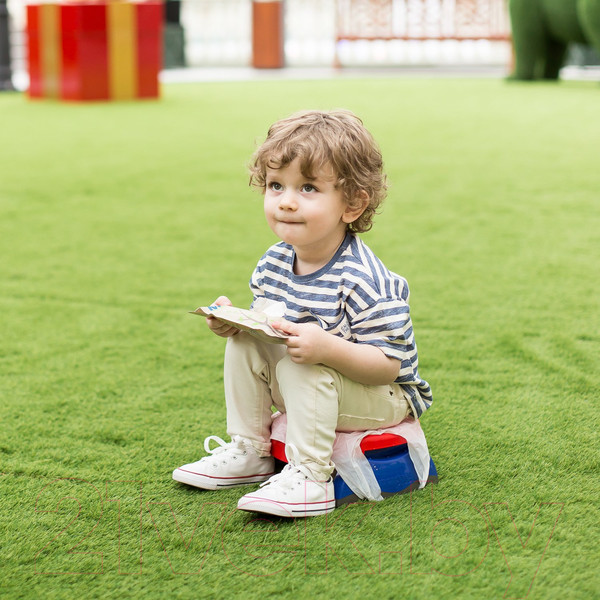 Изображение товара Дорожный горшок Potette Plus 23011DMR (красный/голубой)