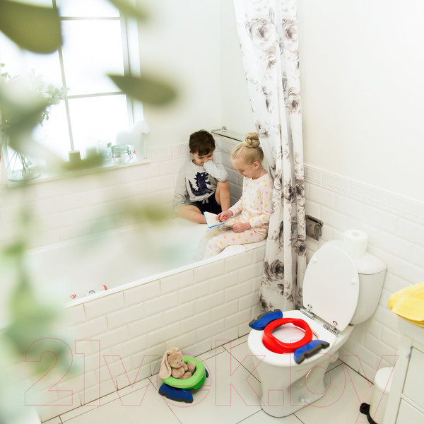 Изображение товара Дорожный горшок Potette Plus 23011DMR (красный/голубой)