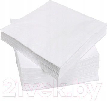 Изображение товара Полотенца одноразовые для парикмахерской Чистовье Спанлейс 30x40 00-147 (100шт, белый)