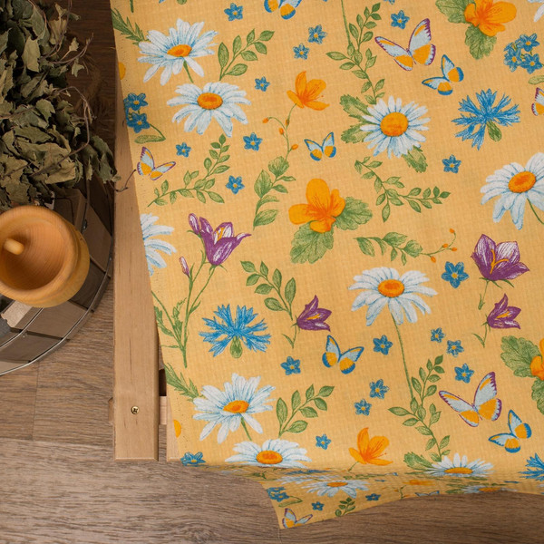 Изображение товара Простыня для бани Этель Русское поле 1346685