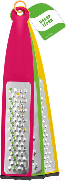 Изображение товара Набор терок Мультидом VL53-75 (3шт)