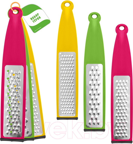 Изображение товара Набор терок Мультидом VL53-75 (3шт)