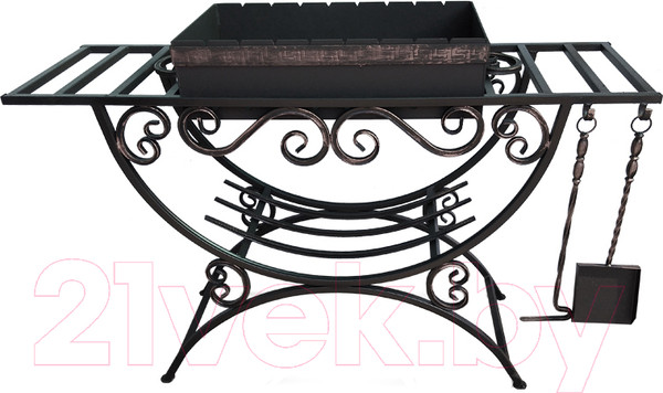 Изображение товара Мангал СтальСнабДизайн МК-4 Лодочка-2