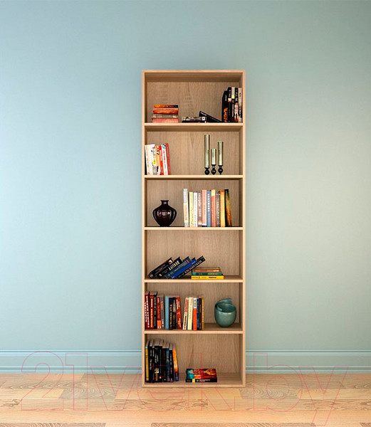 Изображение товара Стеллаж НК Мебель Лофт 600 / 72230023 (дуб сонома)