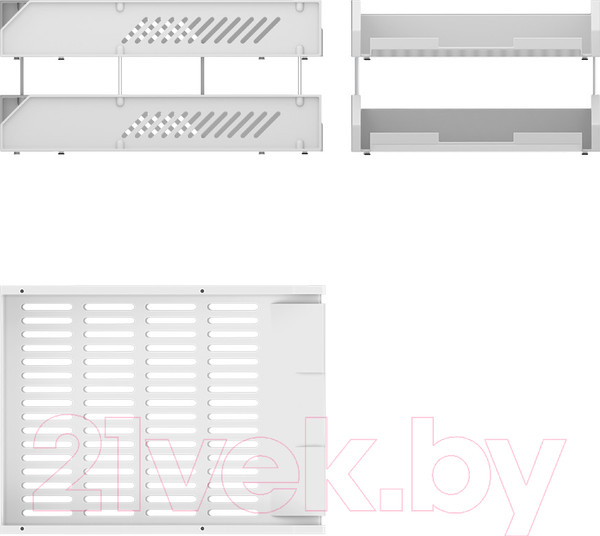 Изображение товара Лоток для бумаг Erich Krause Classic / 55540 (белый)