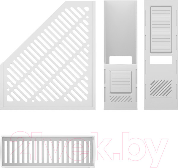 Изображение товара Лоток для бумаг Erich Krause Classic / 55574 (белый)