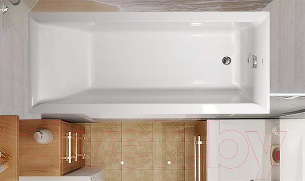Изображение товара Ванна акриловая VagnerPlast Veronela 170x75 / VPBA170VEA2X-04 (с каркасом)