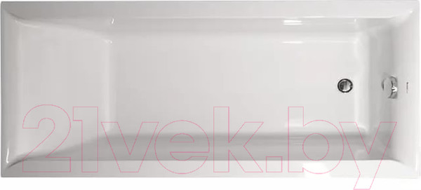 Изображение товара Ванна акриловая VagnerPlast Veronela 170x75 / VPBA170VEA2X-04 (с каркасом и экраном)