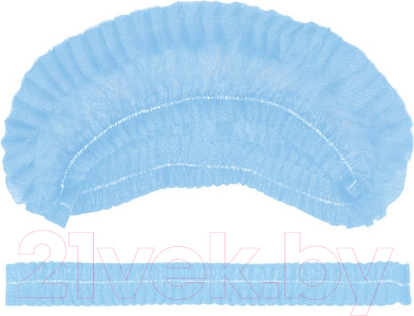 Изображение товара Комплект шапочек одноразовых Чистовье Шарлотка 603-204 (50шт, голубой)