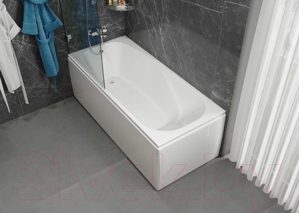 Изображение товара Ванна акриловая VagnerPlast Aronia 170x75 / VPBA170ARN2X-04 (с каркасом)