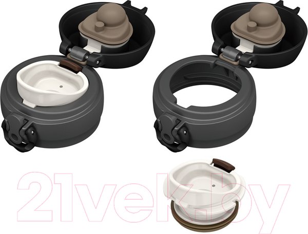 Изображение товара Термос для напитков Thermos JNL-754 PBK / 369277 (жемчужный черный)