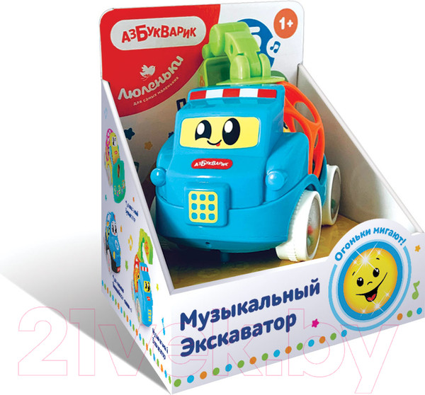 Изображение товара Экскаватор игрушечный Азбукварик Экскаватор / 2967
