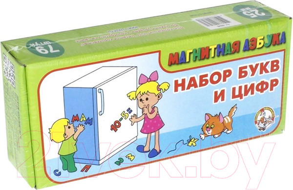Изображение товара Развивающий игровой набор Десятое королевство Магнитная азбука. Русский алфавит / 00846