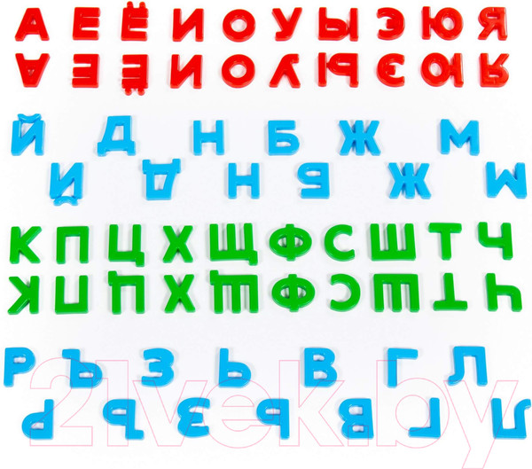 Изображение товара Развивающая игра Полесье Три кота. Буквы на магнитах / 69924