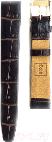 Изображение товара Ремешок для часов D&A РК-16-03-02-1-2 П Kroko (коричневый)