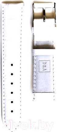 Изображение товара Ремешок для часов D&A РК-20-05-01-1-0 Kroko (белый)