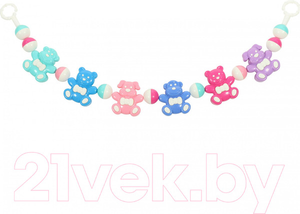 Изображение товара Подвеска на кроватку Полесье Забавные зверята / 71606