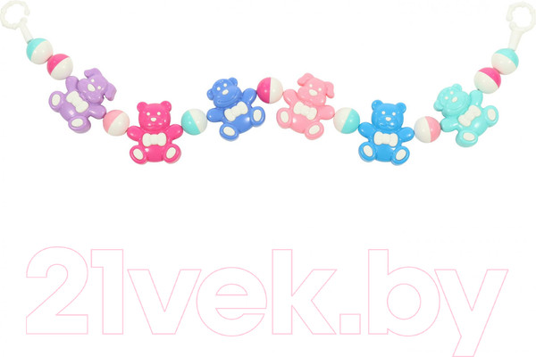 Изображение товара Подвеска на кроватку Полесье Забавные зверята / 71606