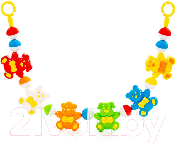 Изображение товара Подвеска на кроватку Полесье Забавные зверята / 71606