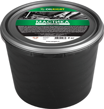Изображение товара Мастика автомобильная Oil Right Сланцевая (2кг, в ведре)