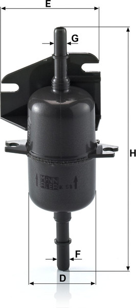 Изображение товара Топливный фильтр Mann-Filter WK510