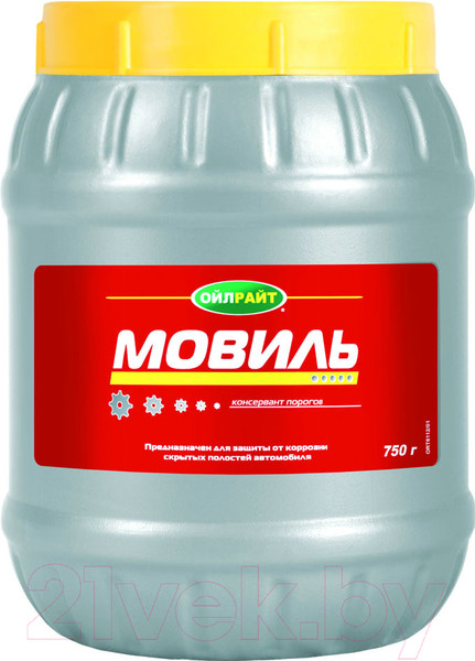 Изображение товара Средство от коррозии Oil Right Мовиль (750г)