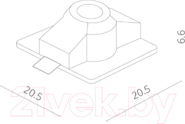 Изображение товара Точечный светильник Arte Lamp Invisible A9410PL-1WH