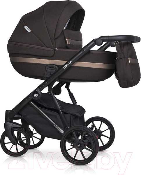 Изображение товара Детская универсальная коляска Riko Basic Delta 2 в 1 (04/темно-коричневый)