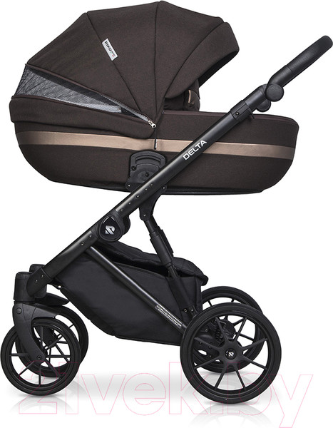 Изображение товара Детская универсальная коляска Riko Basic Delta 2 в 1 (04/темно-коричневый)