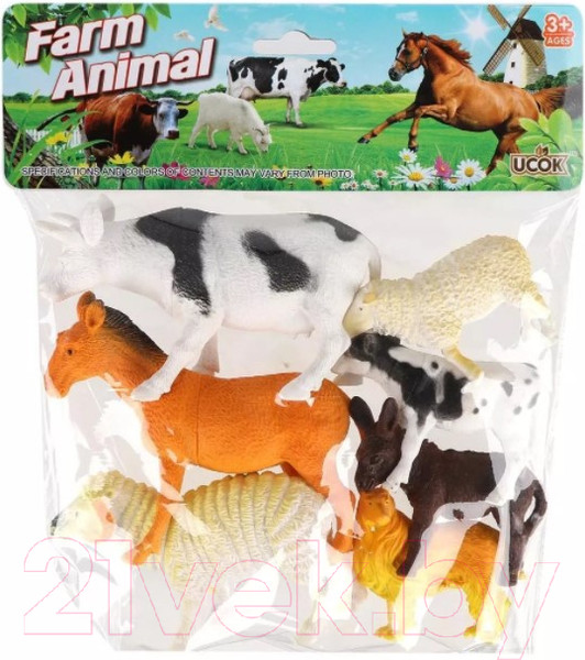 Изображение товара Набор фигурок игровых Наша игрушка Farm Animal / A172