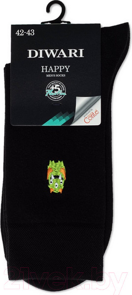 Изображение товара Носки Diwari Happy 516 (р.29, черный)
