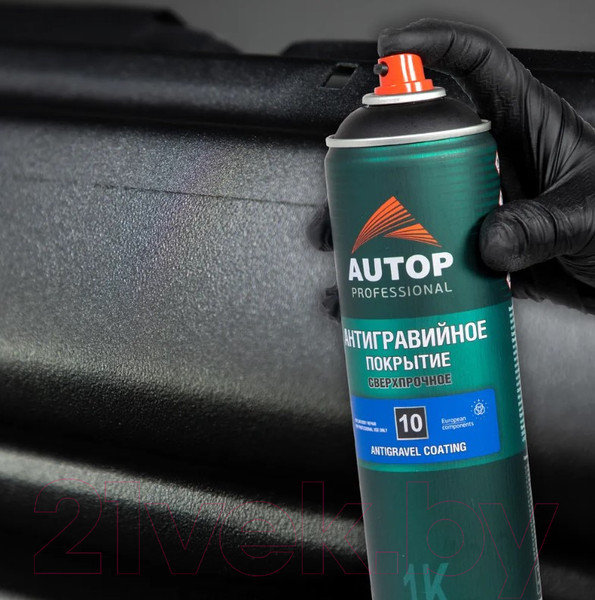 Изображение товара Антигравий Deton Autop Professional Cверхпрочный №10 (650мл, черный)