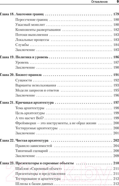 Изображение товара Книга Питер Чистая архитектура (Мартин Р.)