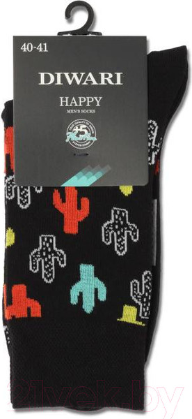 Изображение товара Носки Diwari Happy 141 (р.29, черный)