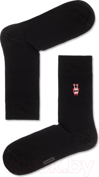 Изображение товара Носки Diwari Happy 513 (р.25, черный)