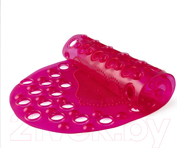 Изображение товара Коврик на присосках Varmax Массажный 55102 (66x33, розовый)