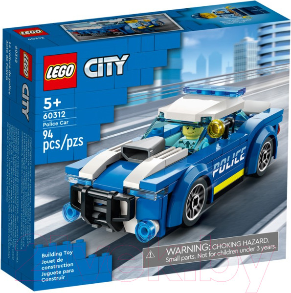 Изображение товара Конструктор Lego City Полицейская машина 60312